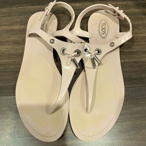 TOD’S jelly gladiator sandals